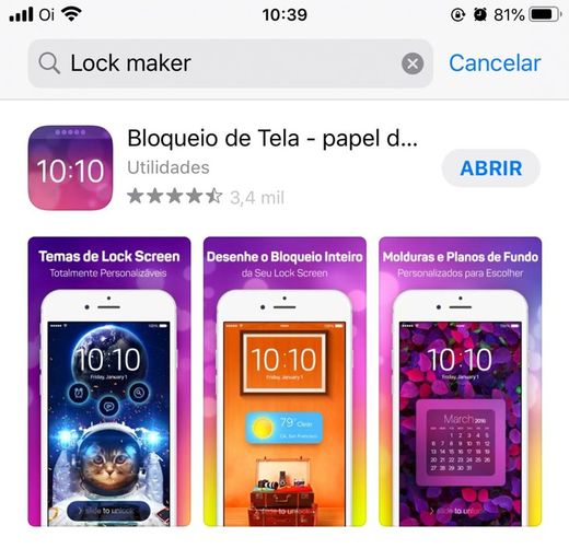 Lock Maker - melhores wallpapers 