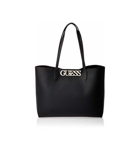 Guess - Uptown Chic Barcelona Tote, Mujer, Negro