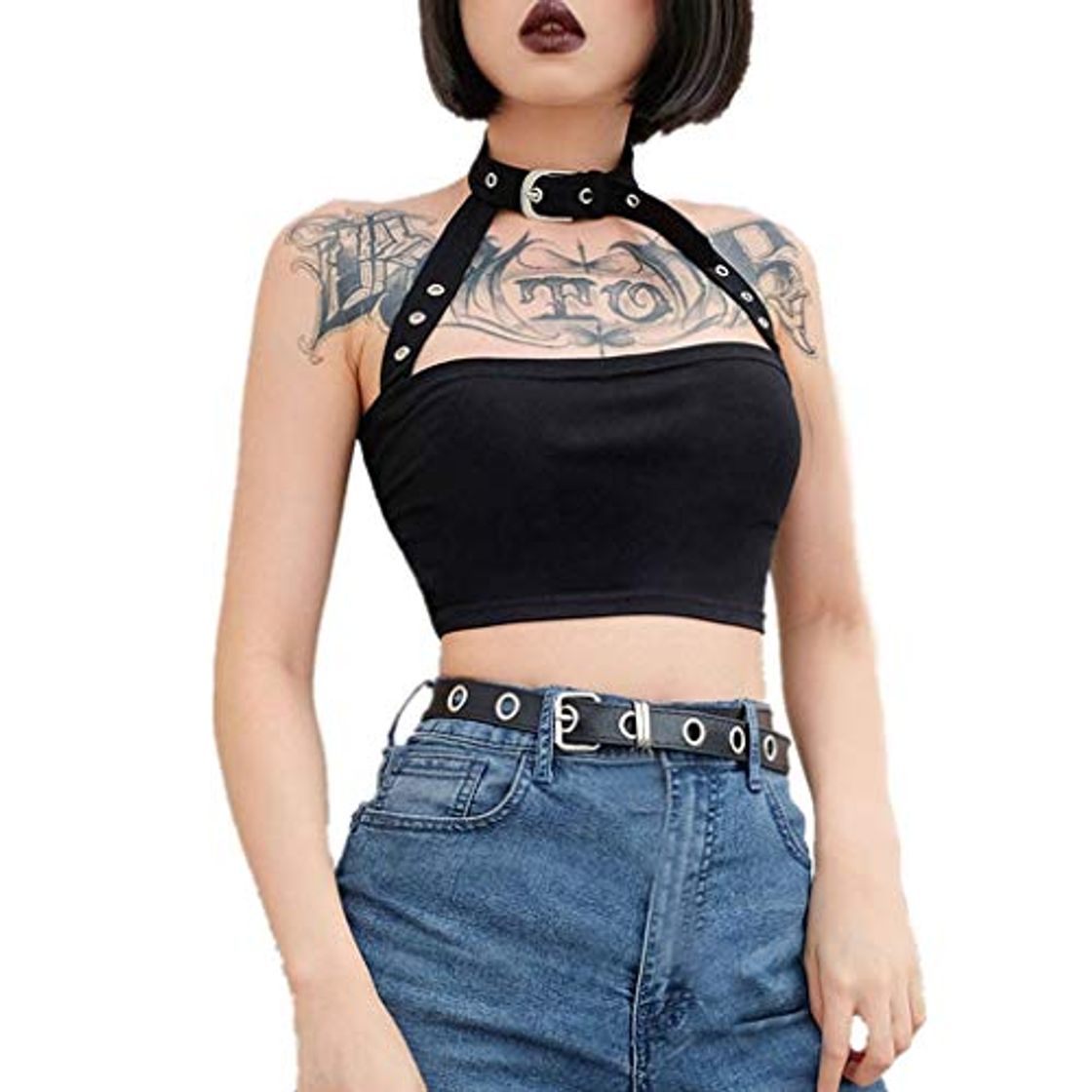 Social Camiseta con Tirantes para Mujer