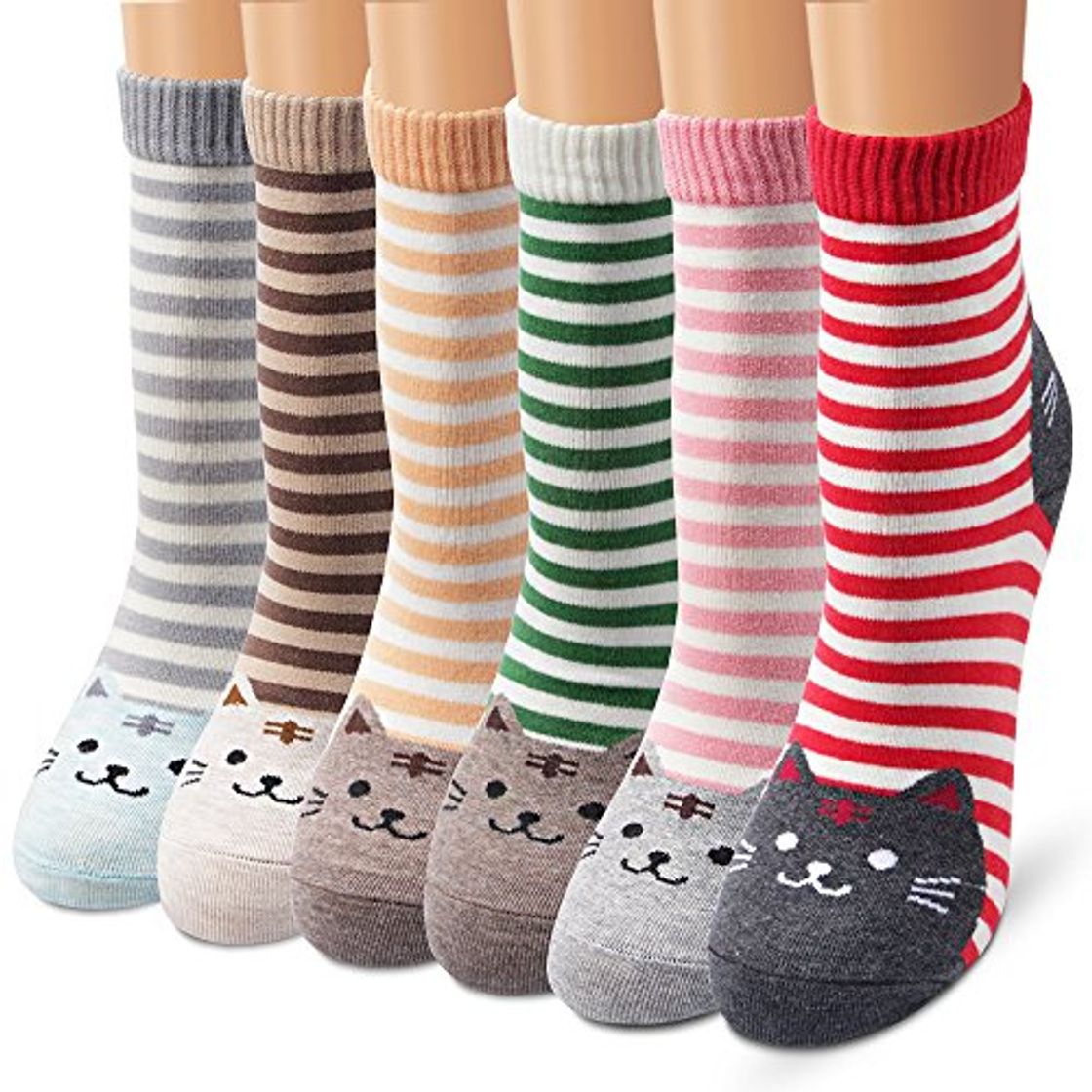 Social Ambielly calcetines de algodón calcetines térmicos Adulto Unisex Calcetines