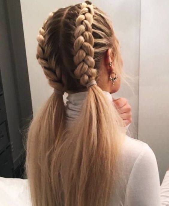 Fashion Penteado com trança 