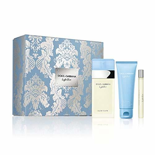 Belleza Dolce Gabanna DG Light Blue Edt V 100 ml+Bc75+Vp10