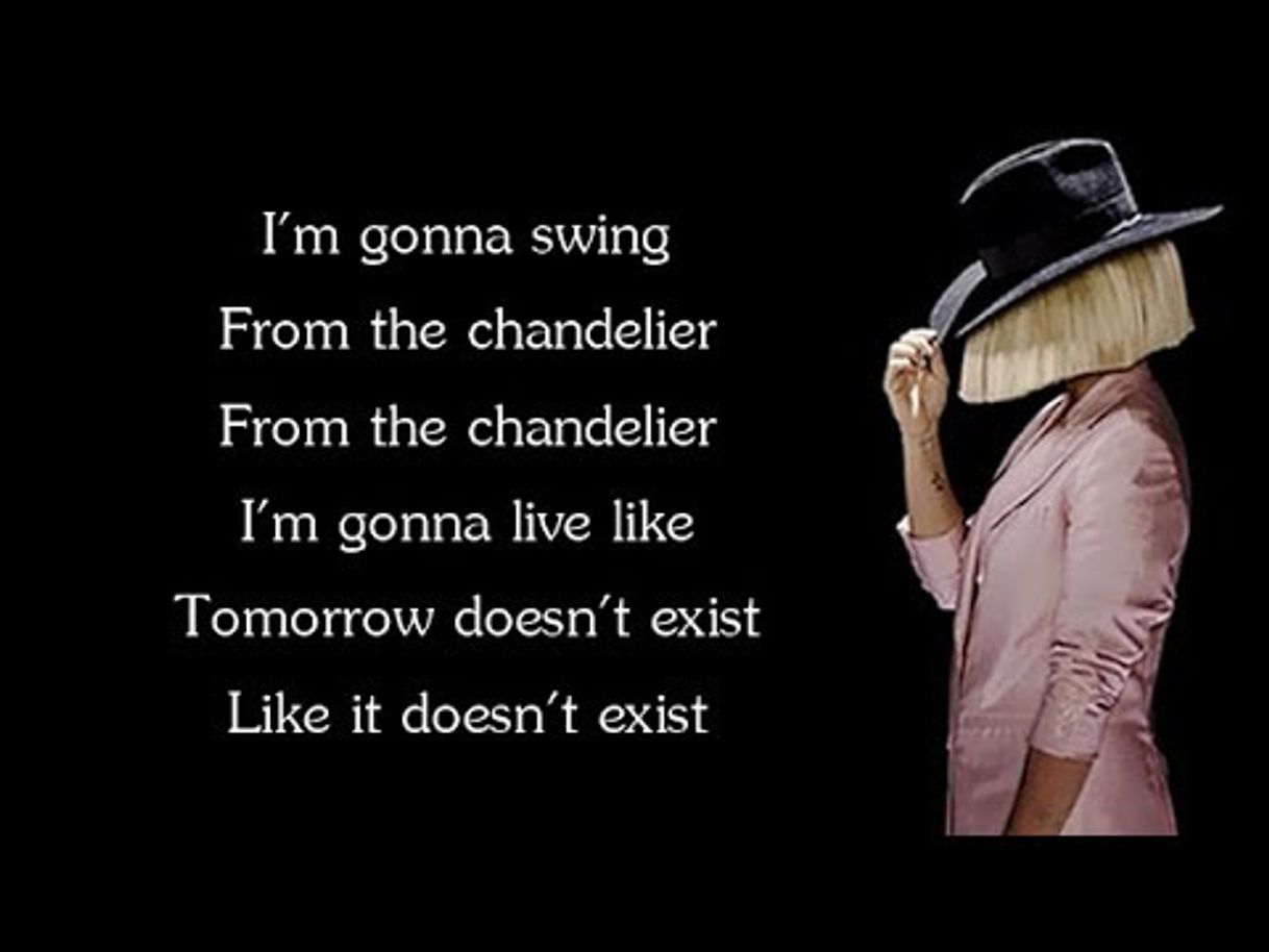 Fashion Sia - CHANDELIER (Lyrics) - YouTube