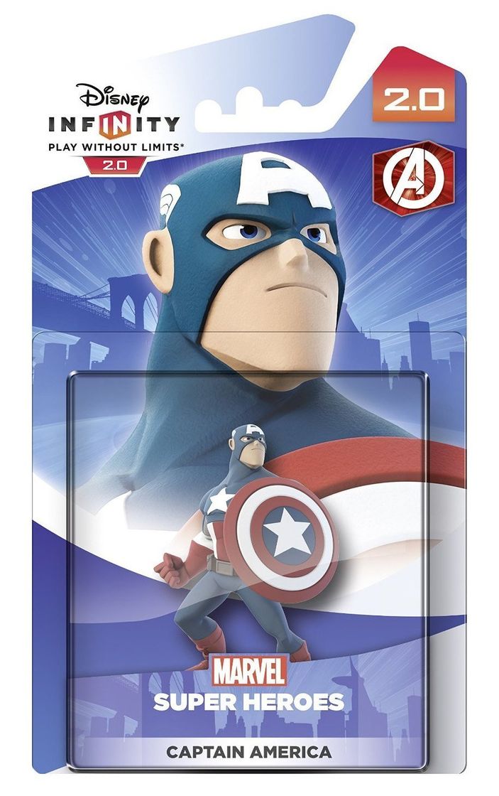 Moda Disney Infinity 2.0 Figure: Captain America