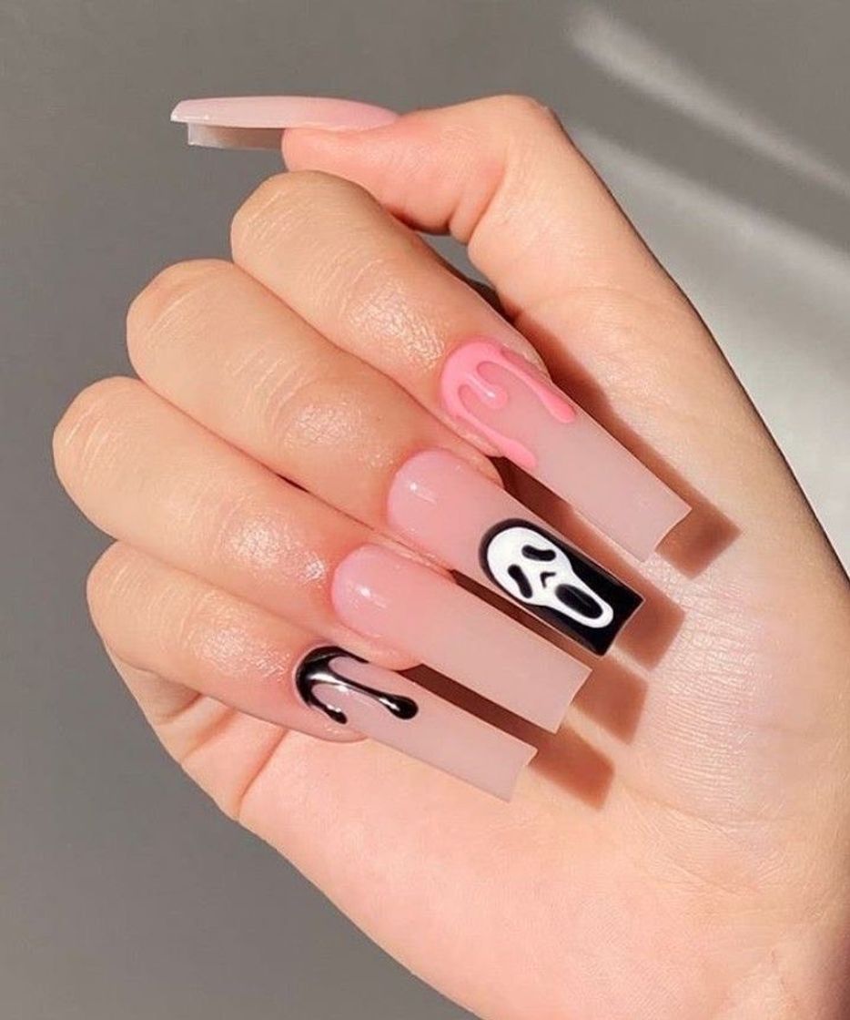 Fashion Unhas com tema pânico , um arraso !!!