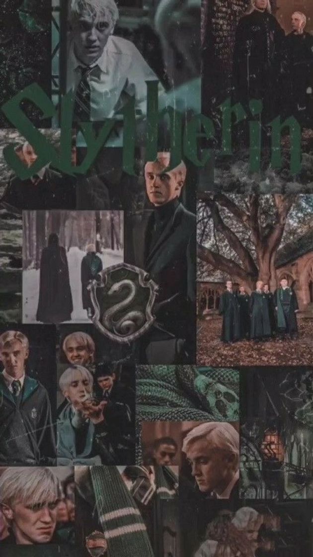 Movie Wallpaper de Slytherin também temos 💚🐍 