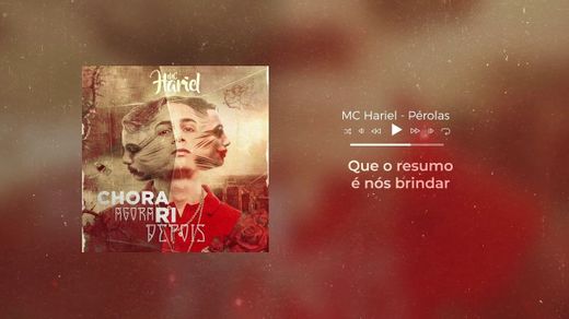 MC Hariel - Pérolas (Áudio Oficial) Chora Agora, Ri Depois - YouTube