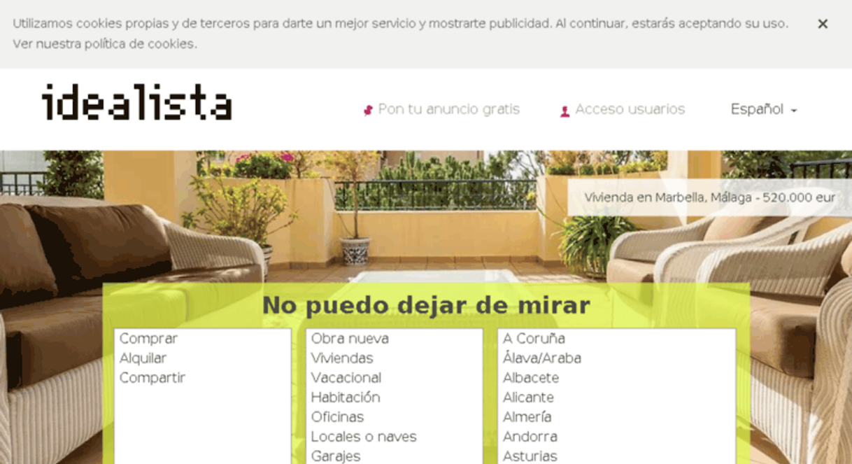 Apps idealista — Casas y pisos, alquiler y venta. Anuncios gratis