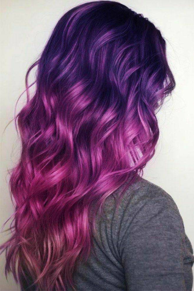 Moda Cabelo roxo