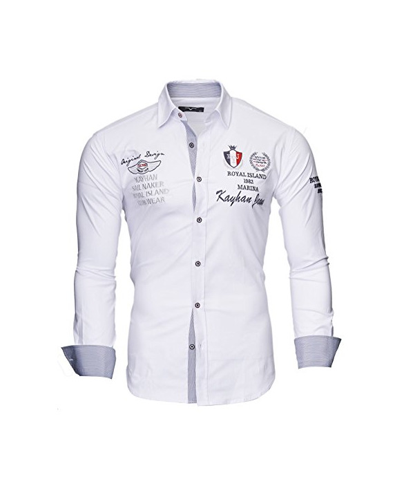 Product Kayhan Hombre Camisa Monaco White