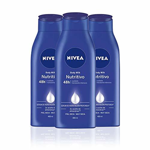 Product NIVEA Triplo Body Milk Nutritivo - Pack de 3 x 400 ml