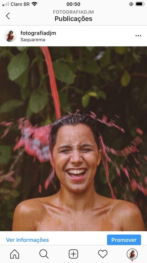 Foto com suco 