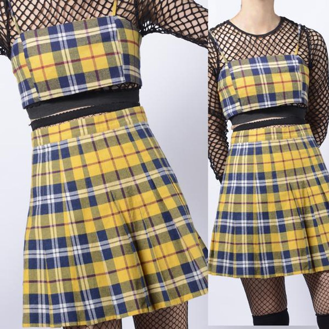 Social 2019 - LIMITED EDITION YELLOW SOFT GRUNGE PLAID SET ...