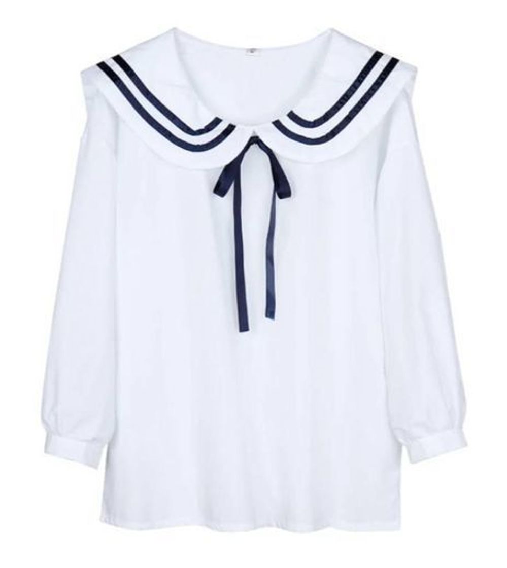 Social Blusa escolar japonesa marinera 