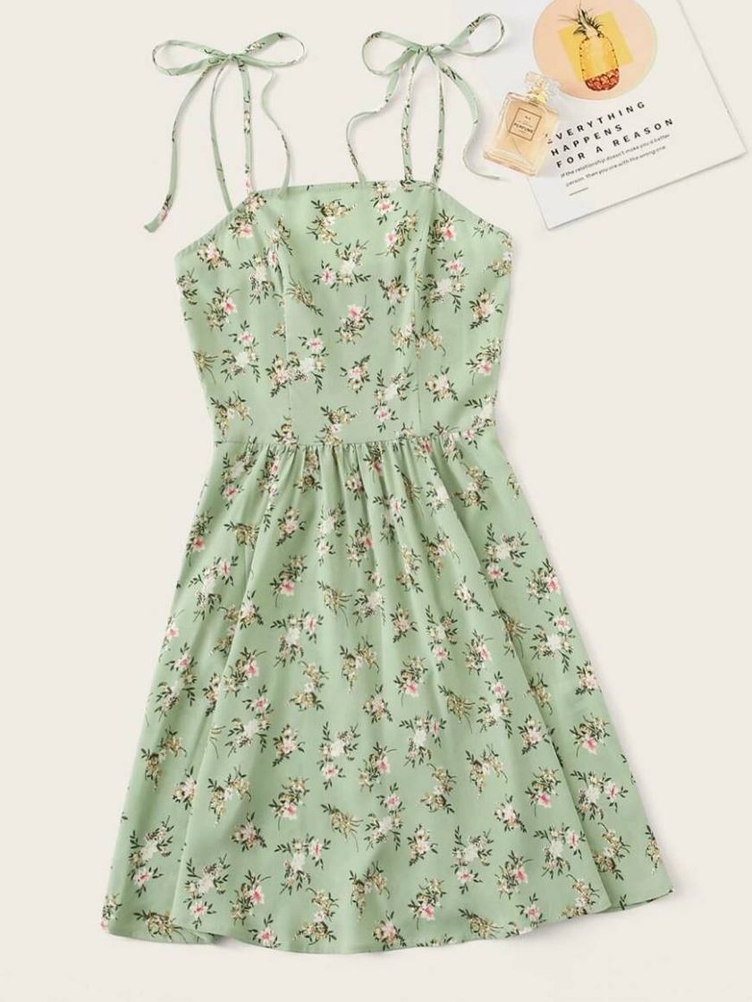 Social Vestido de hombro con lazo floral de margarita