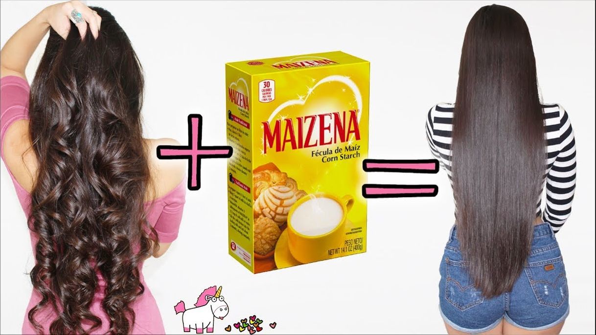 Social Cabello Liso Natural Con Maizena Este Alisado Sin Calor Funciona ...