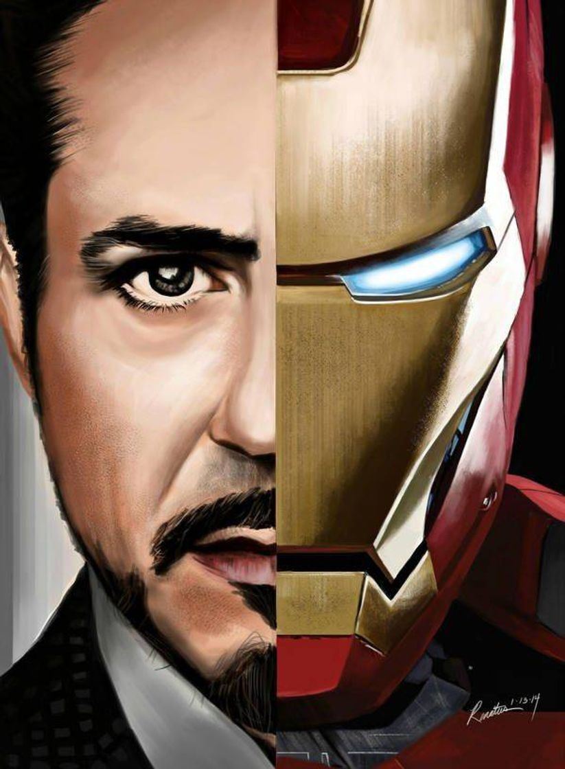 Social Fondo Iron Man 