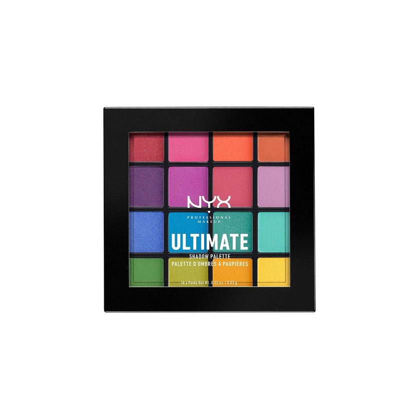 Product Ultimate Shadow Palette Brights NYX Professional Makeup

