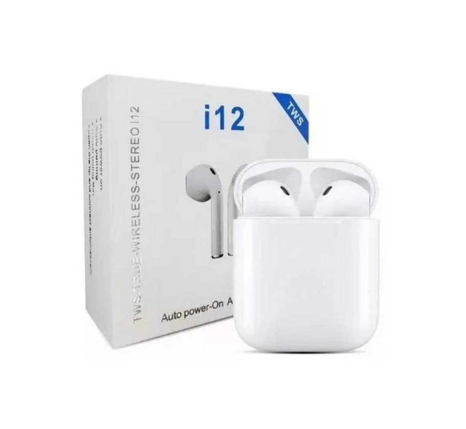 Electronic Fone De Ouvido I12 Tws 5.0 Par AirPods Touch Android