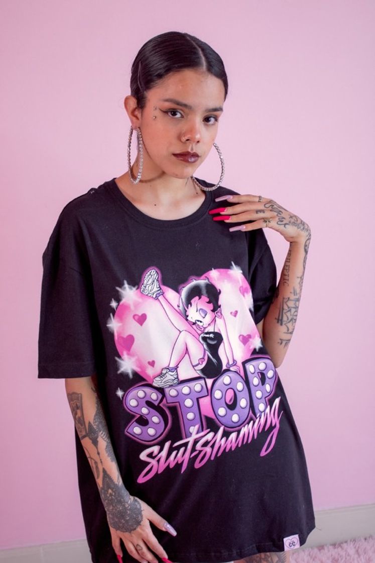 Moda Stop Slut shaming airbrush style
 – Cotton Candy Apparel