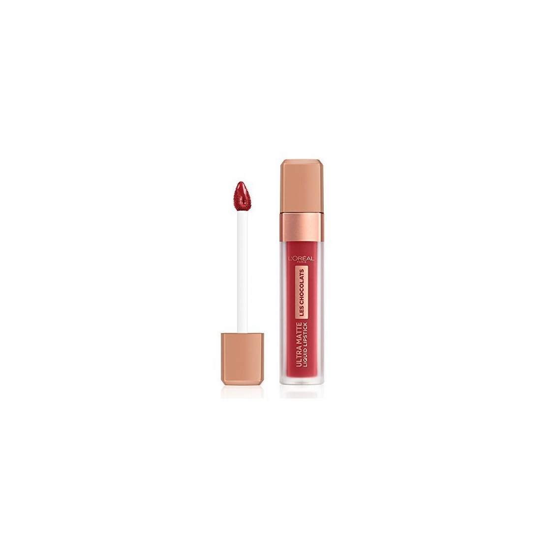 Social L’Óreal Paris Les Chocolats Labial Líquido Mate – Tono Rojo Nude 864
