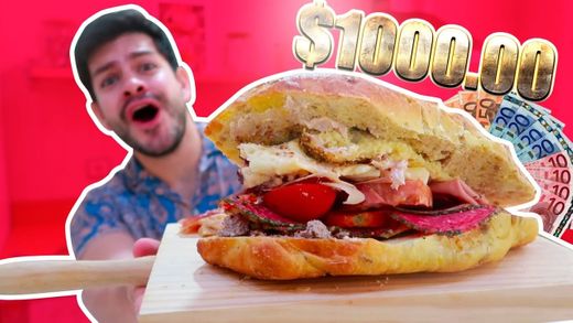 TORTA con INGREDIENTES de Lujo de $1000.00 !!! - YouTube
