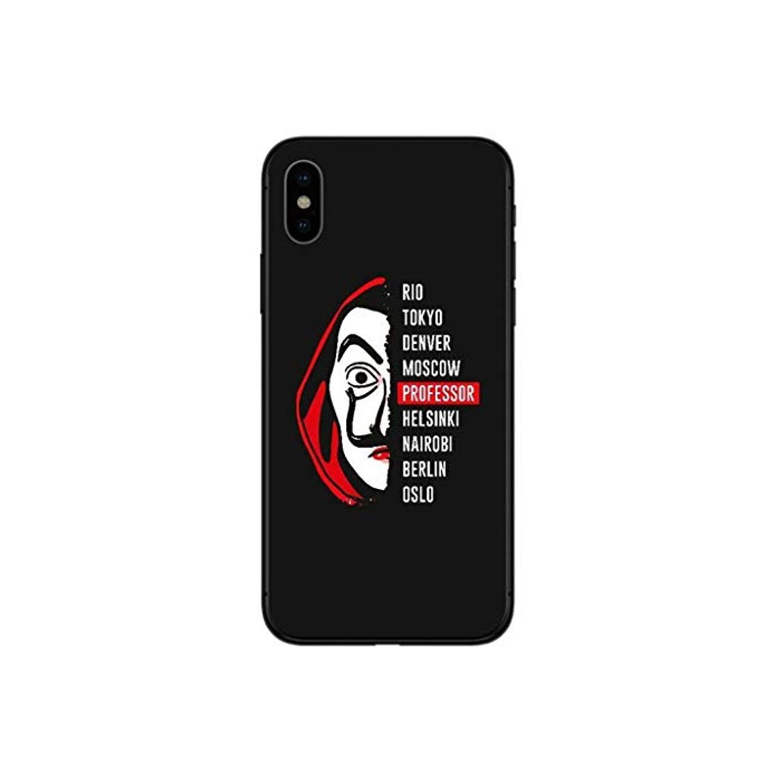 Product APHT La Casa de Papel TV Phone Funda Flexible TPU Anti-Rasguños Case