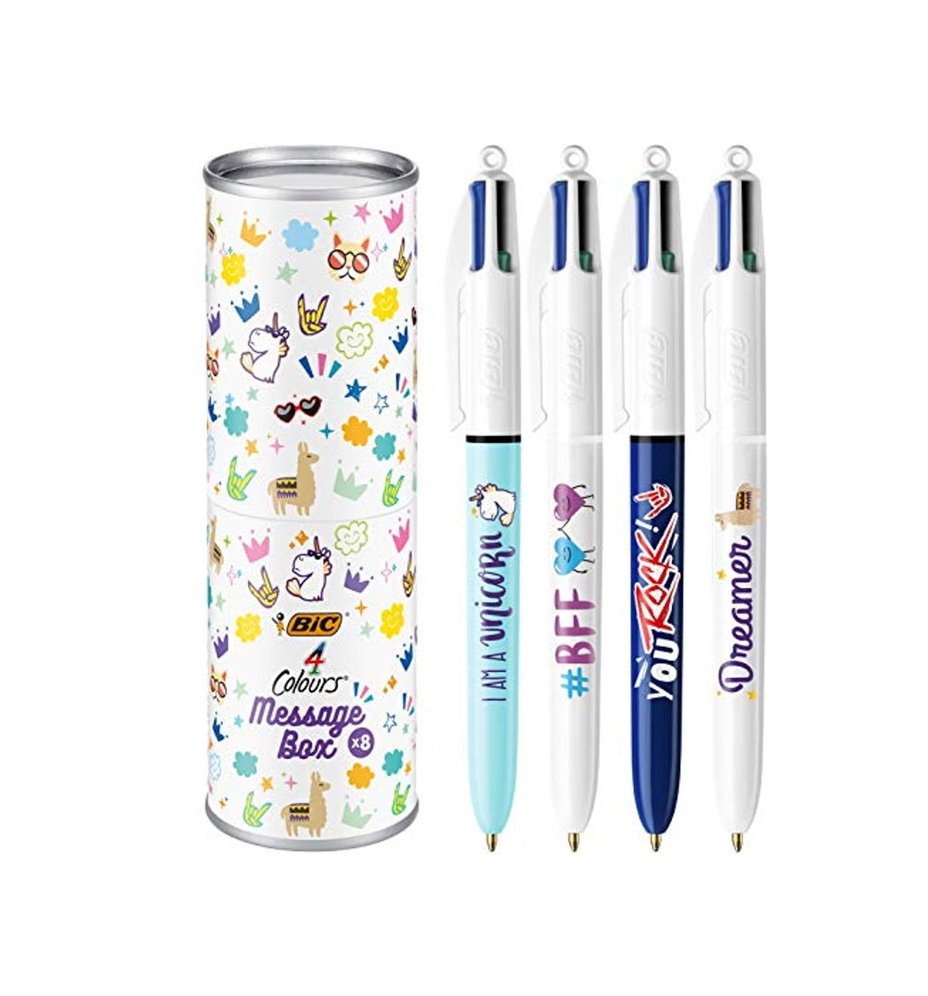 Producto BIC 992555  Message Box - Bolígrafos BIC 4 Colores de Punta Media