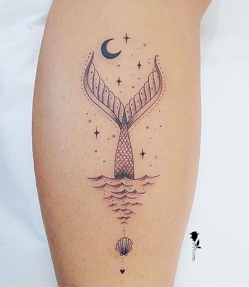 Moda Tatuagem Sereia