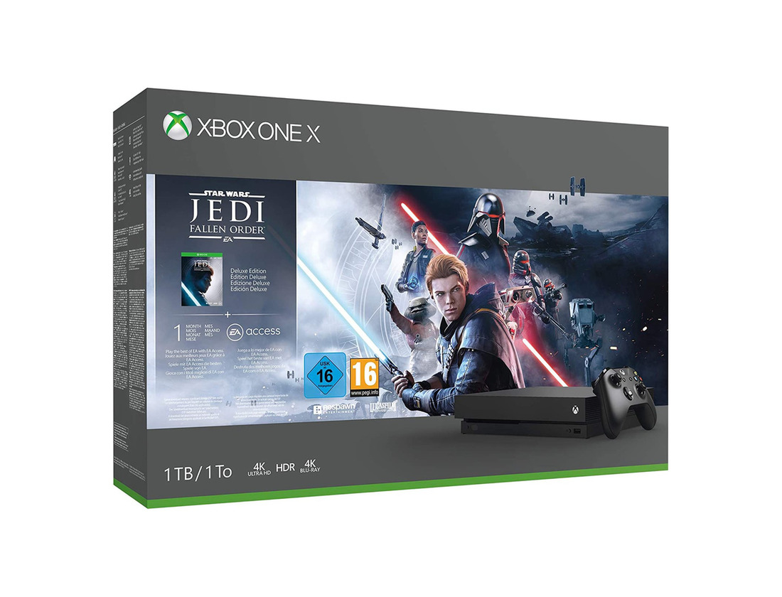 Products Consola Xbox One X Star Wars Jedi