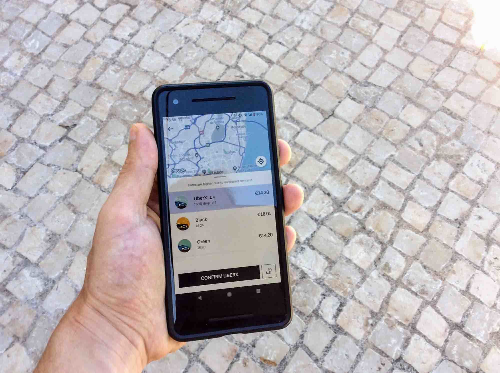 App Earn Money by Driving or Get a Ride Now | Uber Portugal