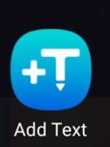 App add text