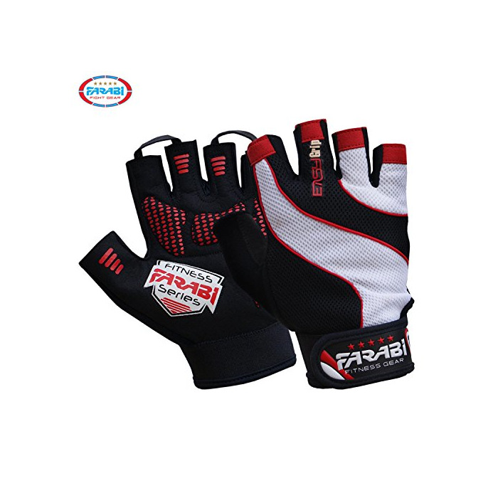 Product FARABI Levantamiento de Pesas Guantes Fácil Grip Training Aptitud del Entrenamiento