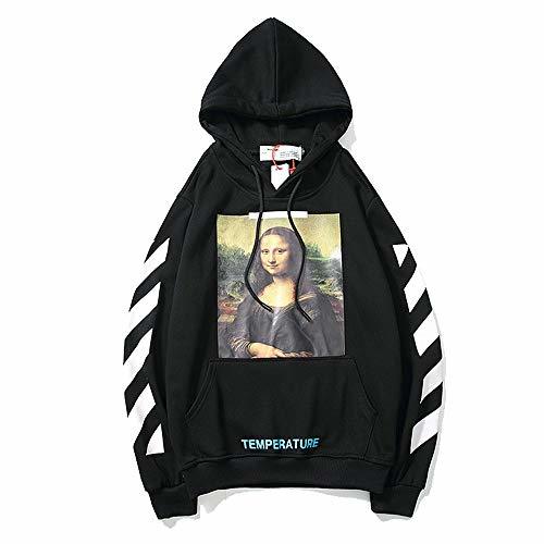 Product WTSXXN Unisexo Off OW White Sudadera con Capucha con Estampado 3D Sudadera