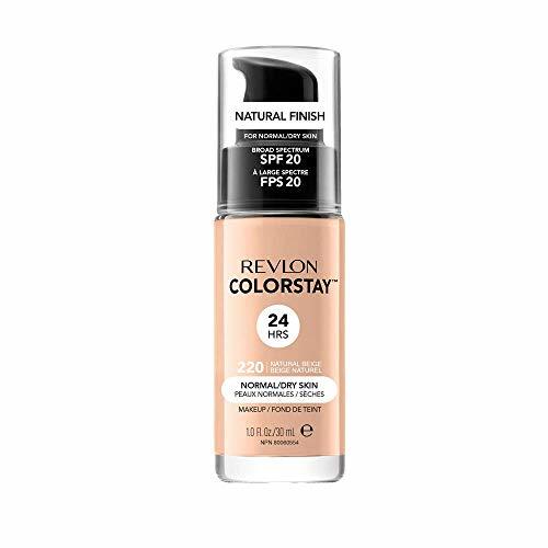 Social Revlon ColorStay 24H Makeup 220 Natural Beige Podklad z pompką do cery