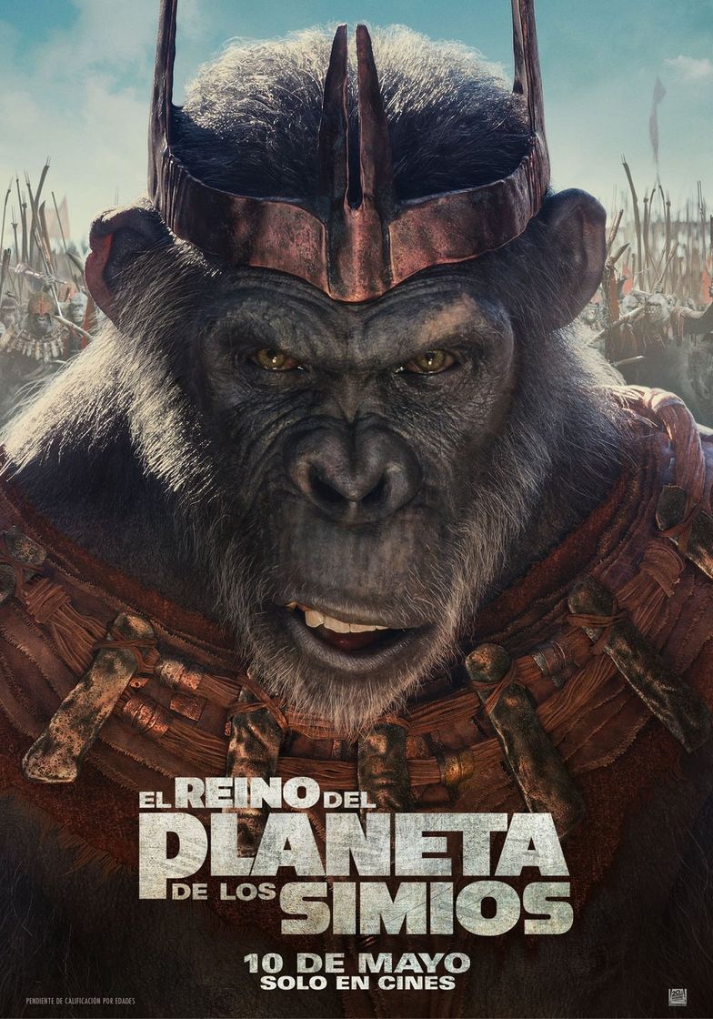 Película El reino del planeta de los simios