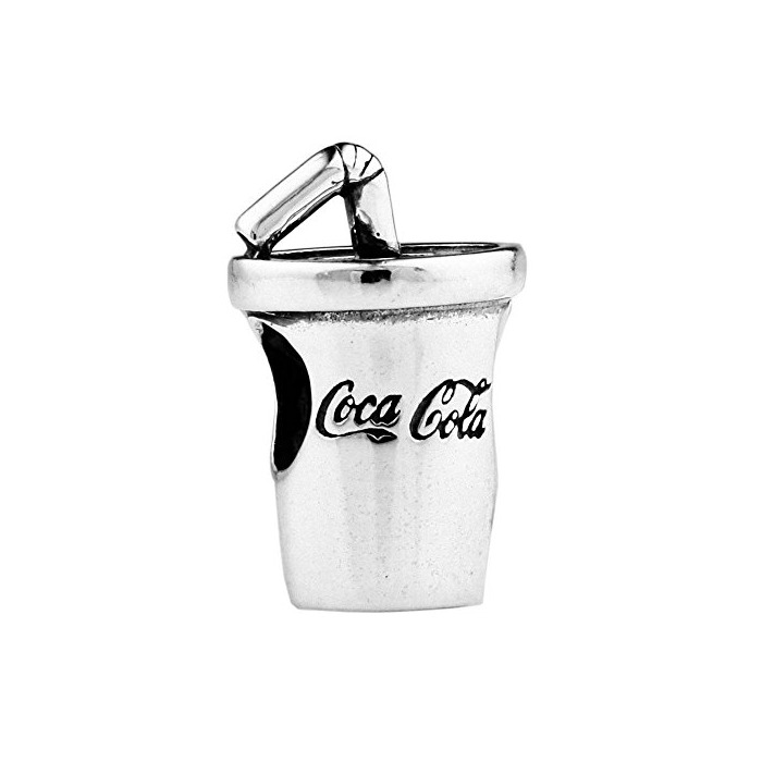 Product CHANGEABLE Charms Cola Taza Abalorio de Mujer de Plata de Ley