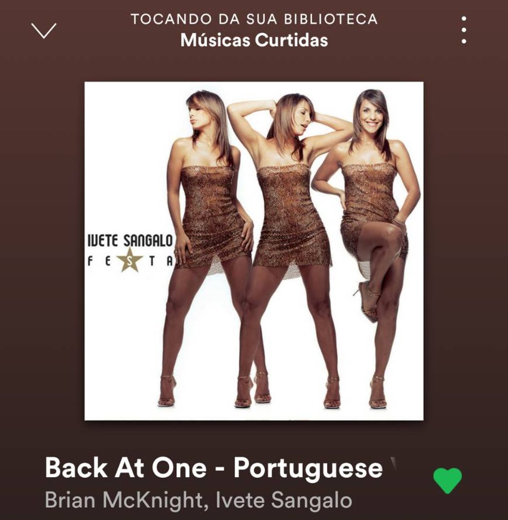 Canción IVETE SANGALO FEAT BRIAN MCNIGHT