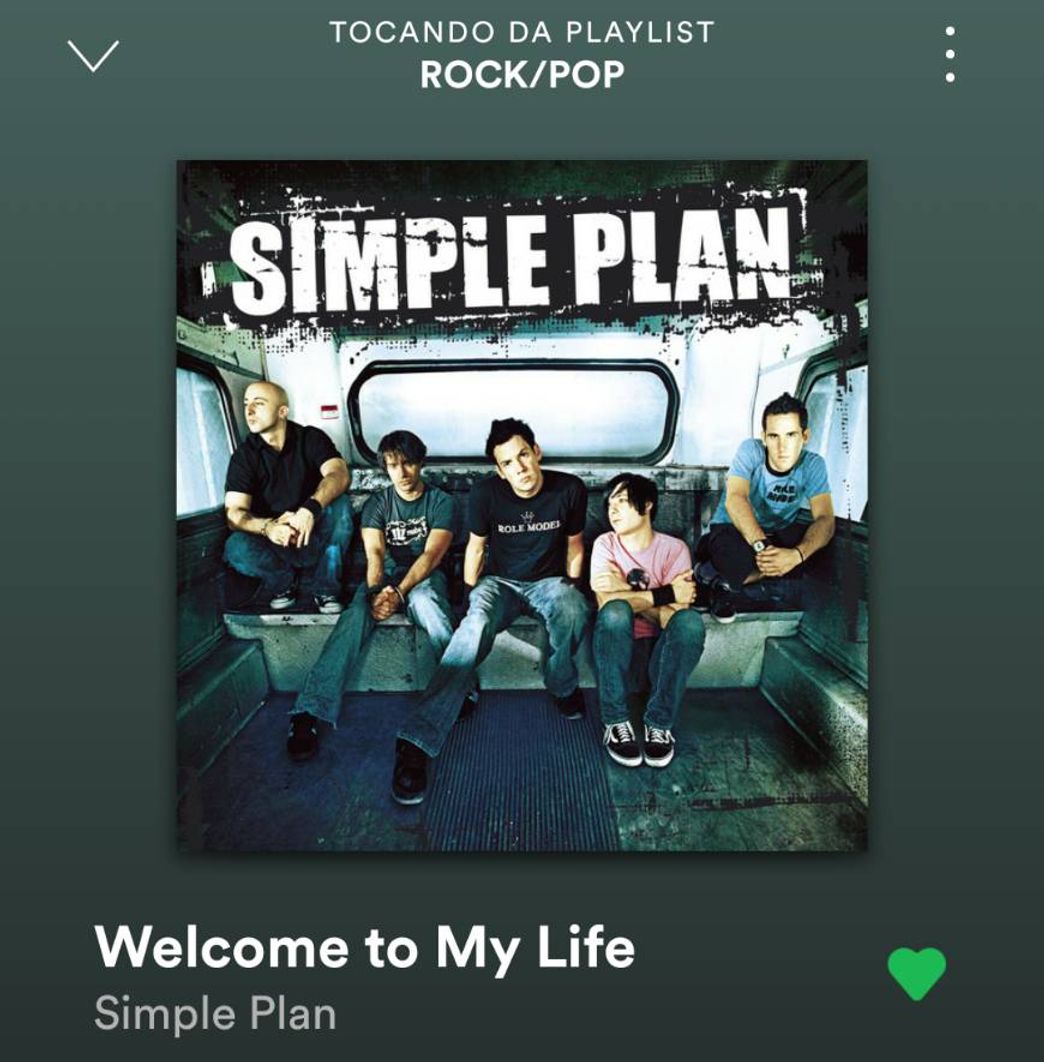 Canción SIMPLE PLAN