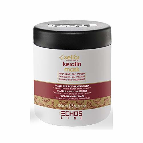 Producto Echosline Mascarilla Seliar KERATIN Mask Post tratamiento keratina 1000 mL 1L