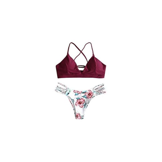 CheChury Mujer Sexy Conjunto De Bikini Verano Sexy Push Up Ropa De