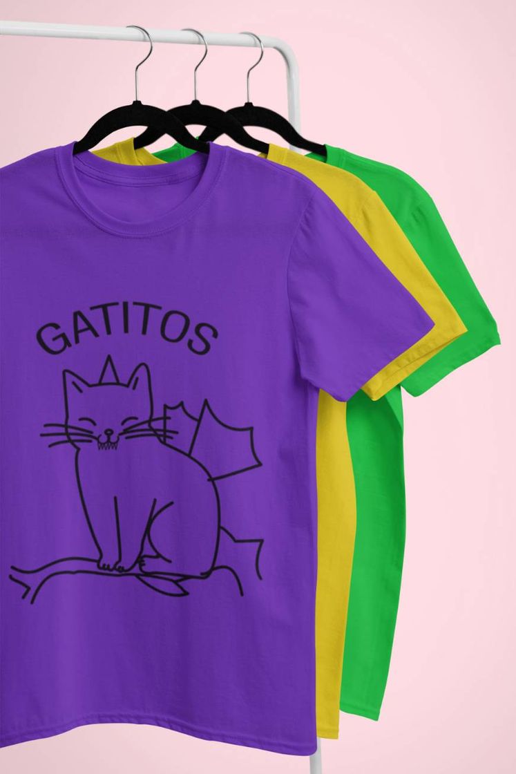 Moda Playera gatitos- modelo 1