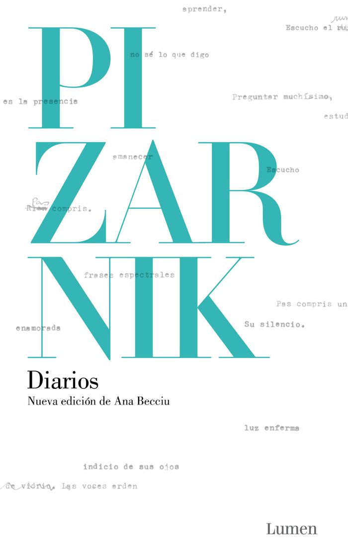 Libro Alejandra Pizarnik - Diarios