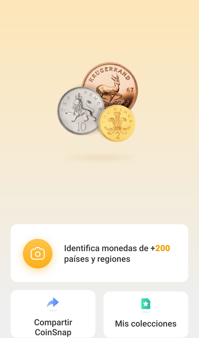 Social App identificar monedas de todo el mundo 