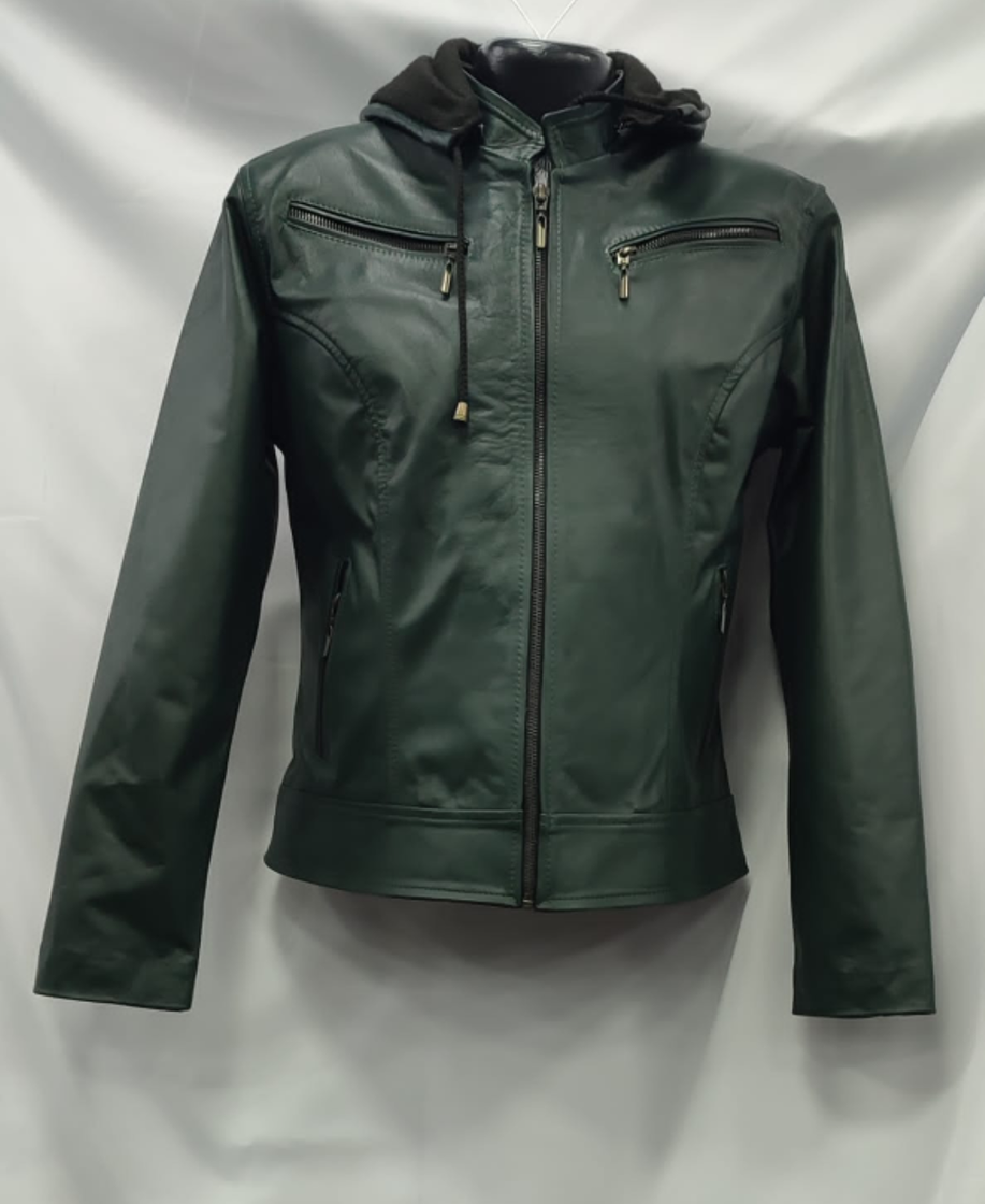 Social Hermosas chaquetas cuero 100)%