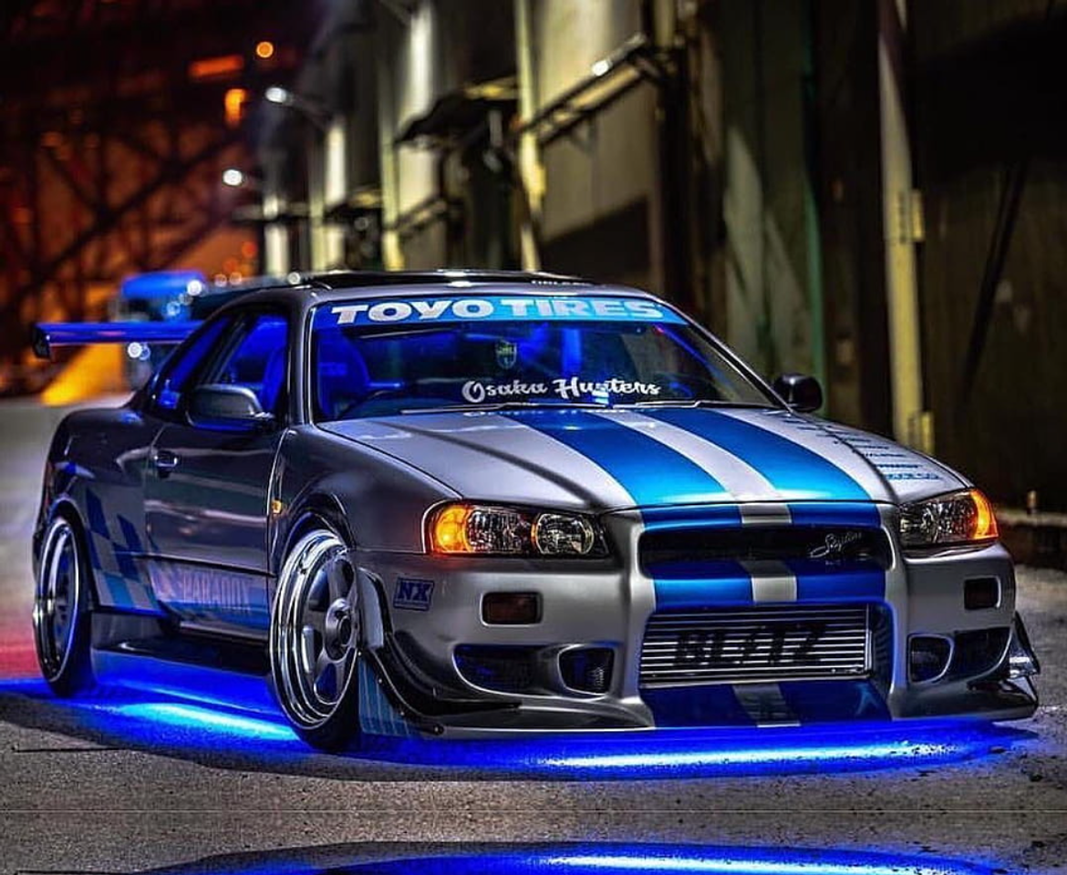 Social Nissan gtr34 uno de los 2 carros con los mejores motores