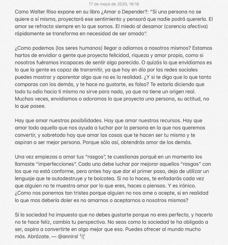 Amor propio
