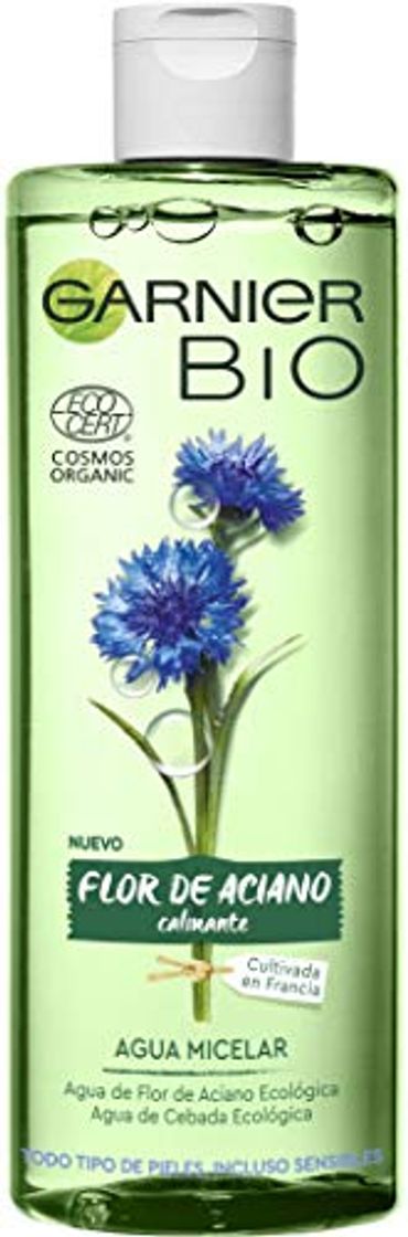 Social Garnier BIO Agua Micelar con Agua de Flor de Aciano y Cebada