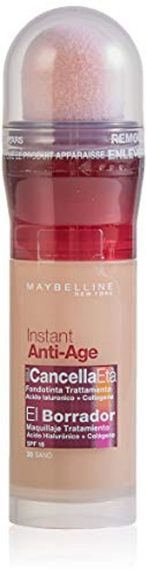 Belleza Maybelline El Borrador Instant Anti-Age Make Up #030-Sand