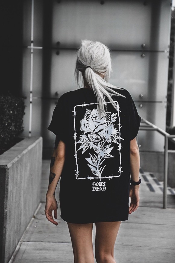 Product Born Dead tattoo tee